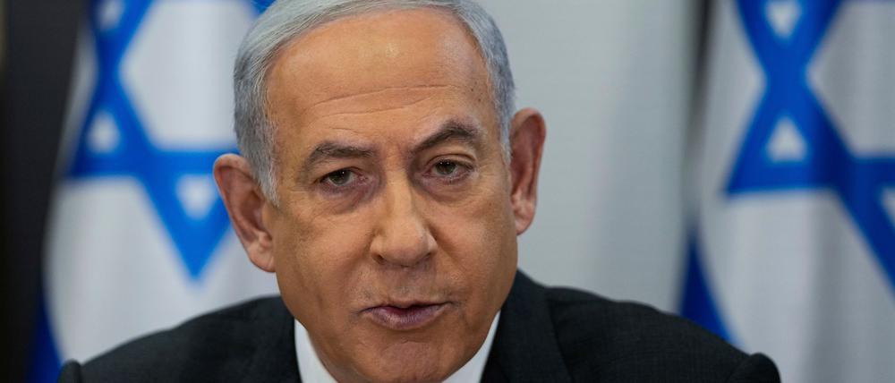 Benjamin Netanjahu, Ministerpräsident von Israel (Archivbild)