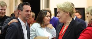 Severin Fischer und Franziska Giffey.