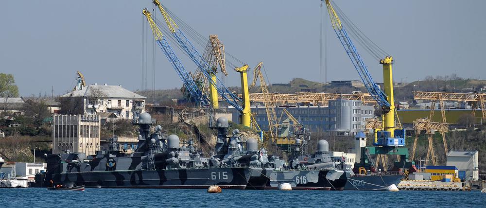 Das ukrainische Militär greift immer wieder russische Öldepots an - auch auf der Krim. (Archivbild)