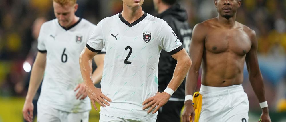 Österreich verpasste in der WM-Qualifikation eine Vorentscheidung.