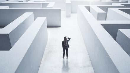Verloren im System. Viele fühlen sich verloren, wenn es um Gesundheitsinformationen geht.
