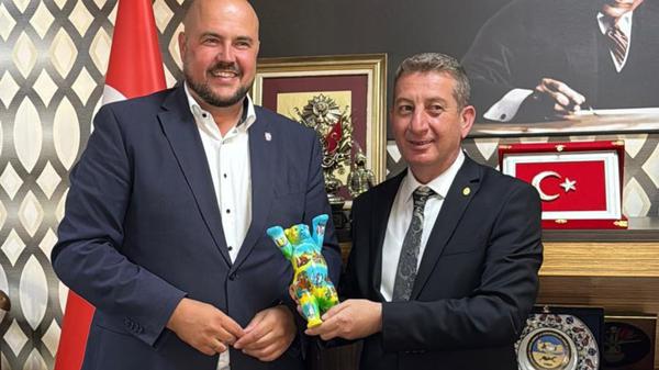 Der Bürgermeister von Berlin-Spandau, Frank Bewig, bei seinem Besuch in der Türkei.