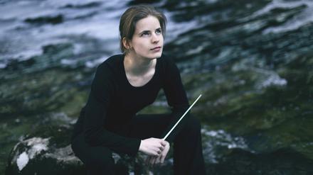 Dirigentin Tabita Berglund wurde 1989 in Trondheim geboren.