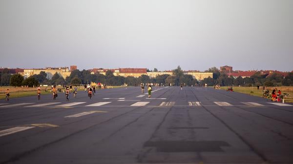 Das Tempelhofer Feld.