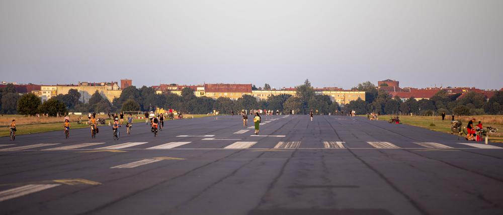Das Tempelhofer Feld.