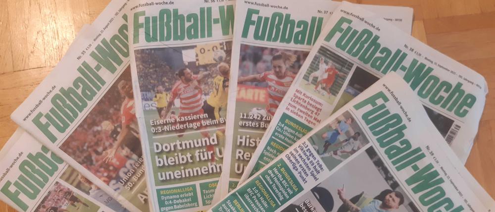 Die Fußball-Woche wird eingestellt.