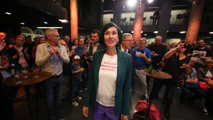 Noosha Aubel hat die Potsdamer OB-Wahl gewonnen.