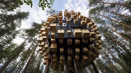Das Treehotel im schwedischen Lappland.