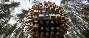 Das Treehotel im schwedischen Lappland.