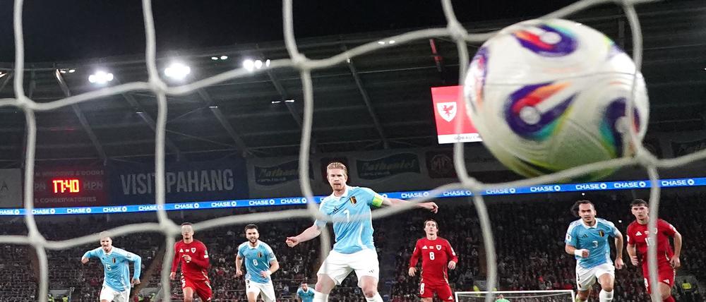 Kevin De Bruyne verwandelte zwei Elfmeter für Belgien