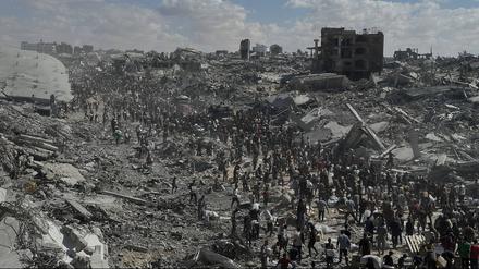 Nach zwei Jahren Krieg ist der Gazastreifen weitestgehend zerstört.
