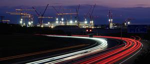 In Dresden entsteht derzeit die Chipfabrik des Halbleiterkonzerns ESMC.