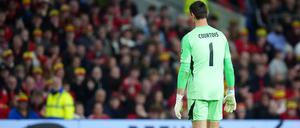 Fängt lieber Bälle: Belgiens Torwart Thibaut Courtois.