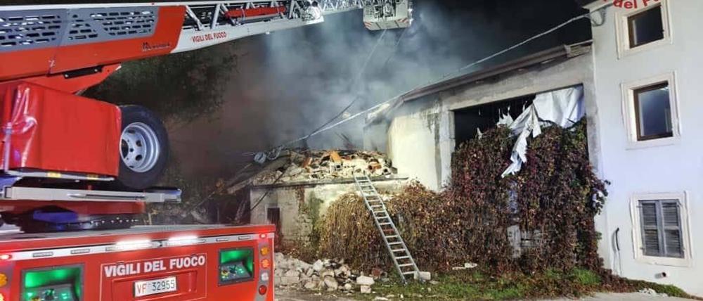 Bei der Explosion wurden drei Polizisten getötet.