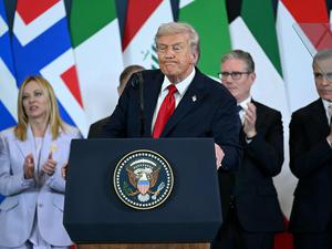 In Ägypten kam es zur großen Trump-Show.