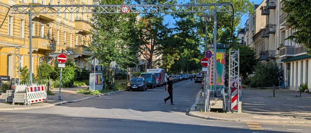 Die Schulzestraße in Berlin-Pankow.