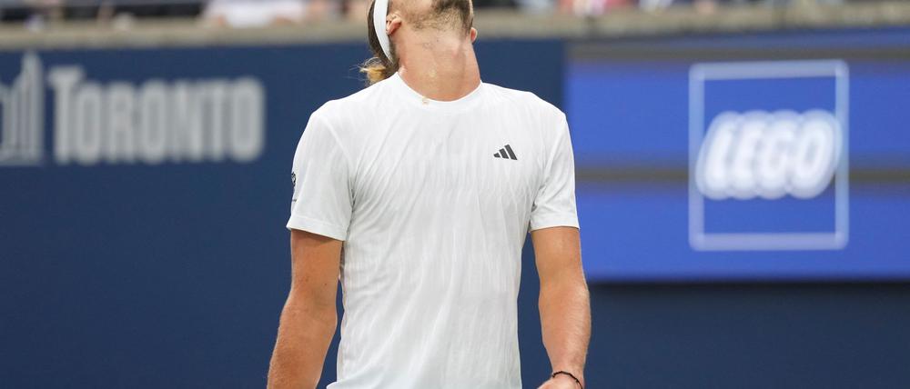 Fühlt sich körperlich nicht topfit: Alexander Zverev