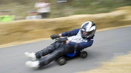70 km/h schaffte unser Autor in der Spitze.