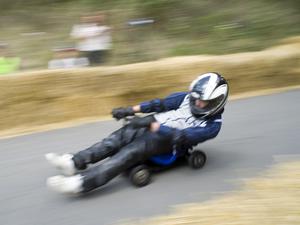 70 km/h schaffte unser Autor in der Spitze.