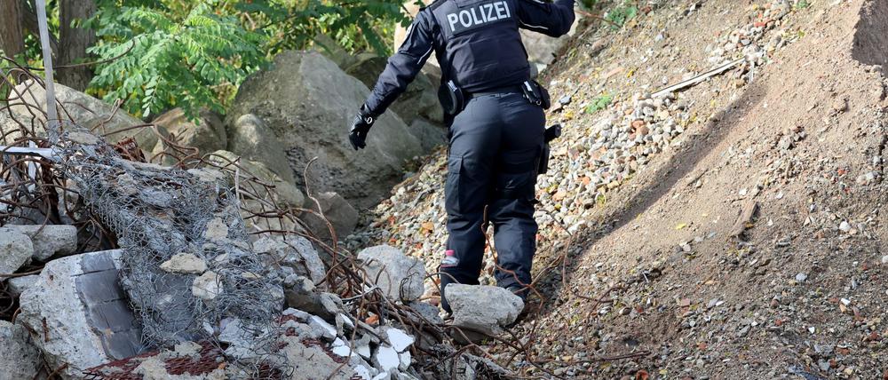 Die Polizei hatte tagelang nach Fabian gesucht. (Bild vom Montag)