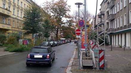 Die Schulzestraße in Berlin-Pankow.