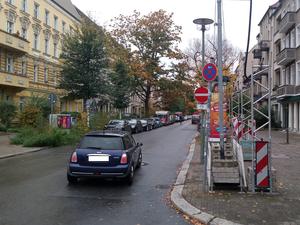 Die Schulzestraße in Berlin-Pankow.