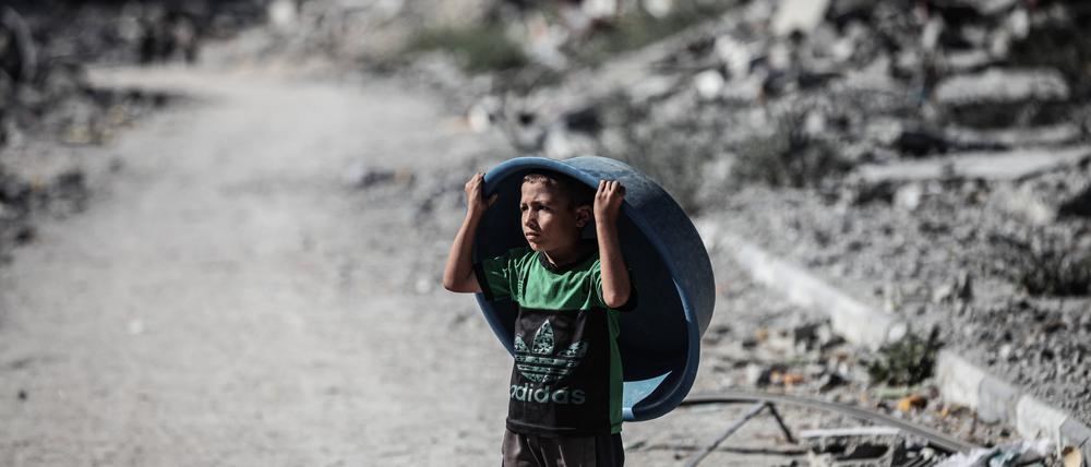 Gaza gleicht nach Israels Angriffen einer Trümmerlandschaft.