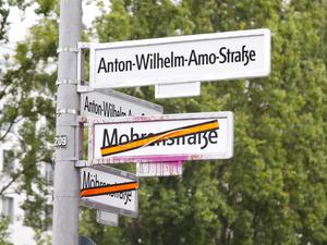Seit kurzem mit neuem Namen: Die Anton-Wilhelm-Amo-Straße in Berlin-Mitte.
