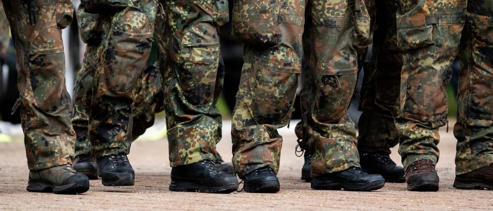 Bundeswehrsoldaten. (Symbolbild)