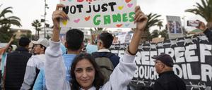 In Marokko wird immer wieder gegen die Korruption im Land und für soziale Gerechtigkeit protestiert.