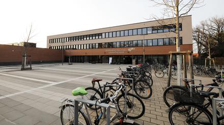 Die Leonardo-Da-Vinci-Gesamtschule an der Esplanade im Bornstedter Feld.