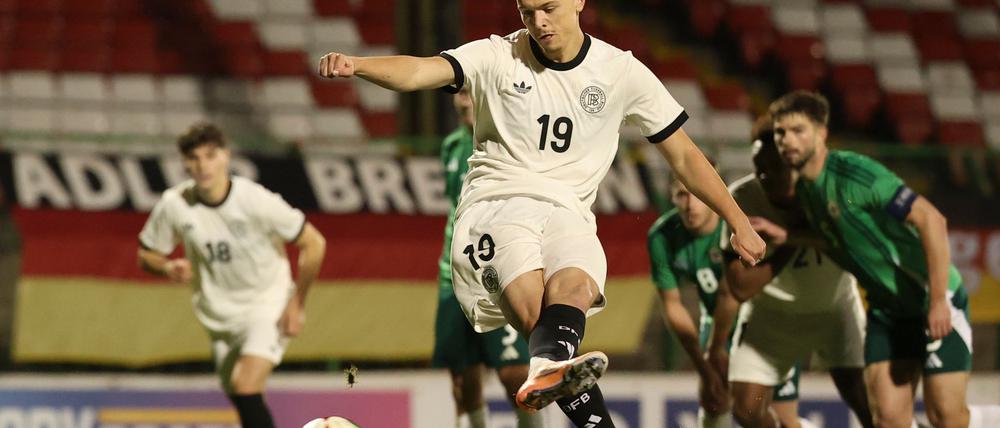Sein Elfmeter brachte Deutschland nach vorn: Dzenan Pejcinovic.