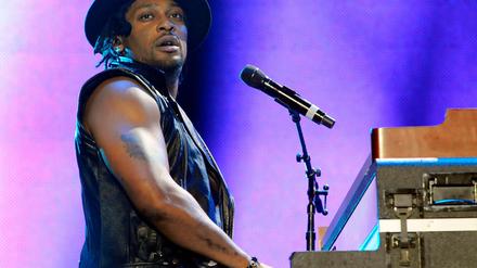 Der US-Musiker D'Angelo 2012 bei einem Auftritt in New Orleans. (Archivbild)
