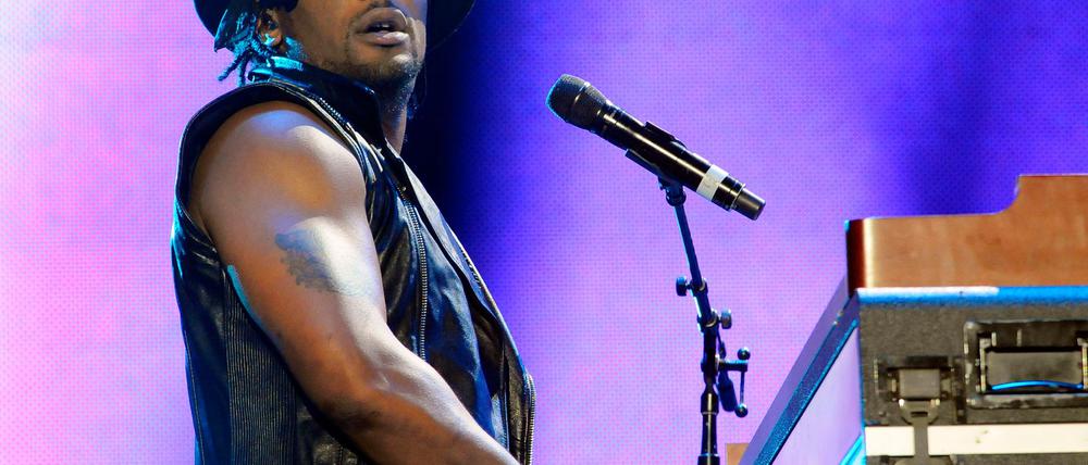 Der US-Musiker D'Angelo 2012 bei einem Auftritt in New Orleans. (Archivbild)