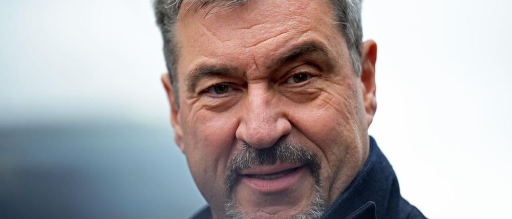 Markus Söder schwamm auch schon im Chiemsee. (Archivbild)