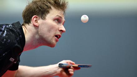 Der aktuell beste deutsche Tischtennis-Spieler: Benedikt Duda. (Archivbild)