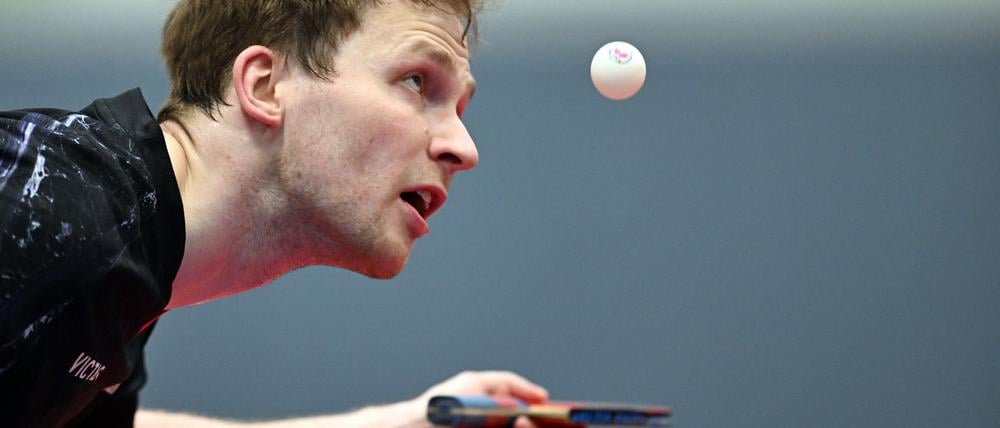 Der aktuell beste deutsche Tischtennis-Spieler: Benedikt Duda. (Archivbild)