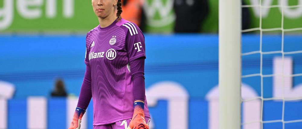 Torhüterin Ena Mahmutovic wird dem FC Bayern und dem deutschen Nationalteam vorerst fehlen. (Archivfoto)
