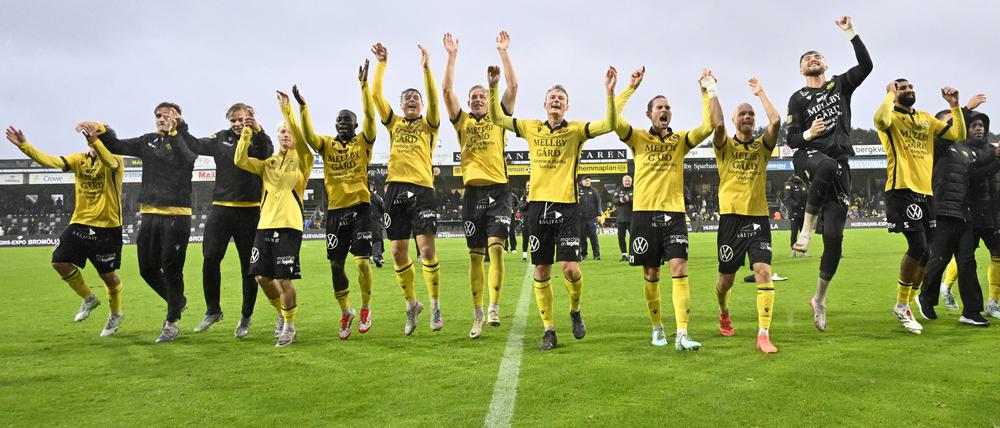Mjällby AIF hat in dieser Saison erst ein Ligaspiel verloren.