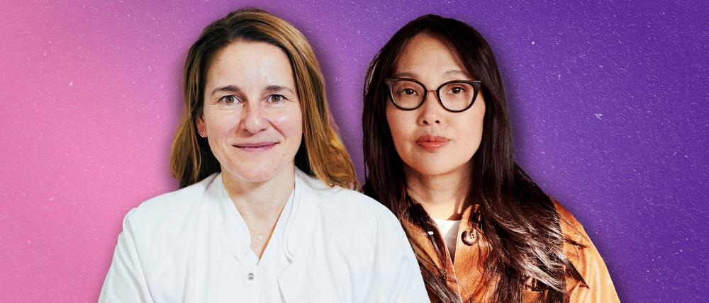 Gestaltung für ein Doppelinterview
Mandy Mangler und Miriam Stein