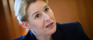 Franziska Giffey (SPD), Berliner Senatorin für Wirtschaft, Energie und Betriebe.