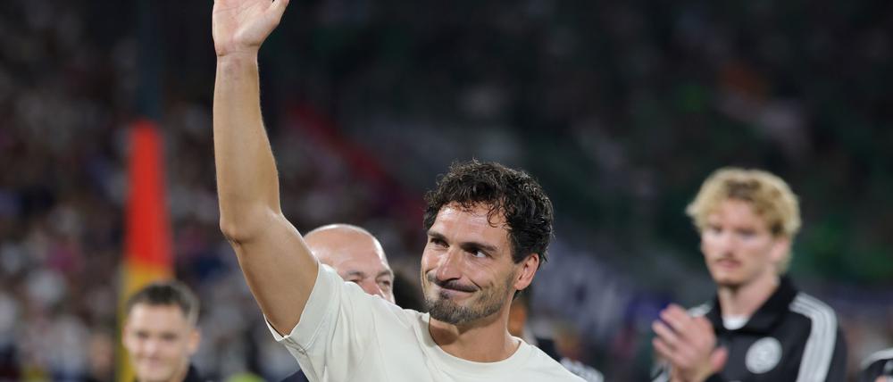 Im September wurde Mats Hummels vom Nationalteam verabschiedet. (Archivbild)