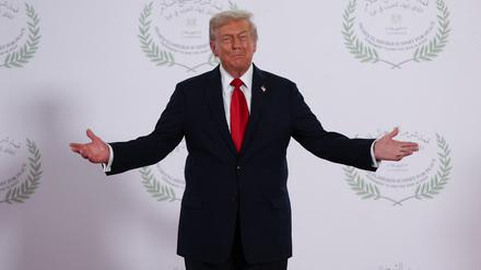 Donald Trump wurde weltweit für seine Friedensbemühungen um den Nahostkonflikt gefeiert. 