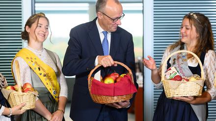 Die Veranstaltung soll auf die heimische Obstproduktion hinweisen.