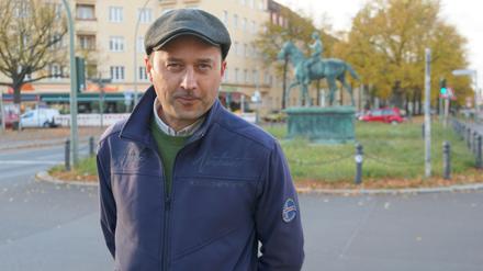 Der Buchautor Sebastian Garthoff aus Berlin-Westend.