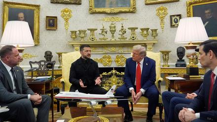 Der ukrainische Staatschef Wolodymyr Selenskyj reist ein weiteres Mal in die USA, um von Washington neue Waffen für den Krieg mit Russland zu erbitten. (Archivbild)