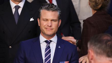 Hegseth hatte Probleme mit seinem Flug. 