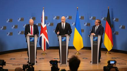 Von den Nato-Verteidigungsministern erhielt die Ukraine einige Hilfszusagen.
