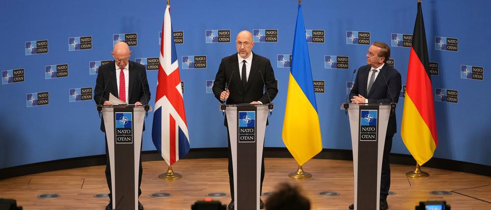 Von den Nato-Verteidigungsministern erhielt die Ukraine einige Hilfszusagen.