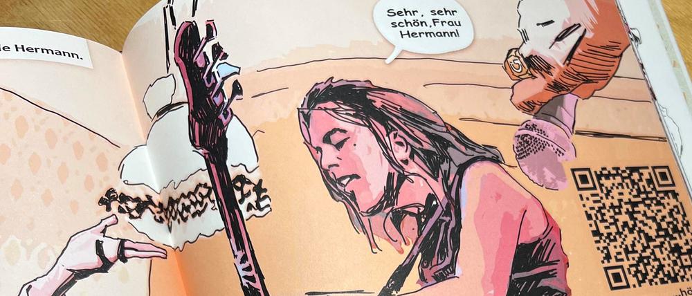 Abbildung aus der Graphic Novel „Machandeltal“ von Dirk Zöllner und Jörg Menge, erschienen im THK-Verlag.